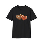 2 Football Hearts T-Shirt