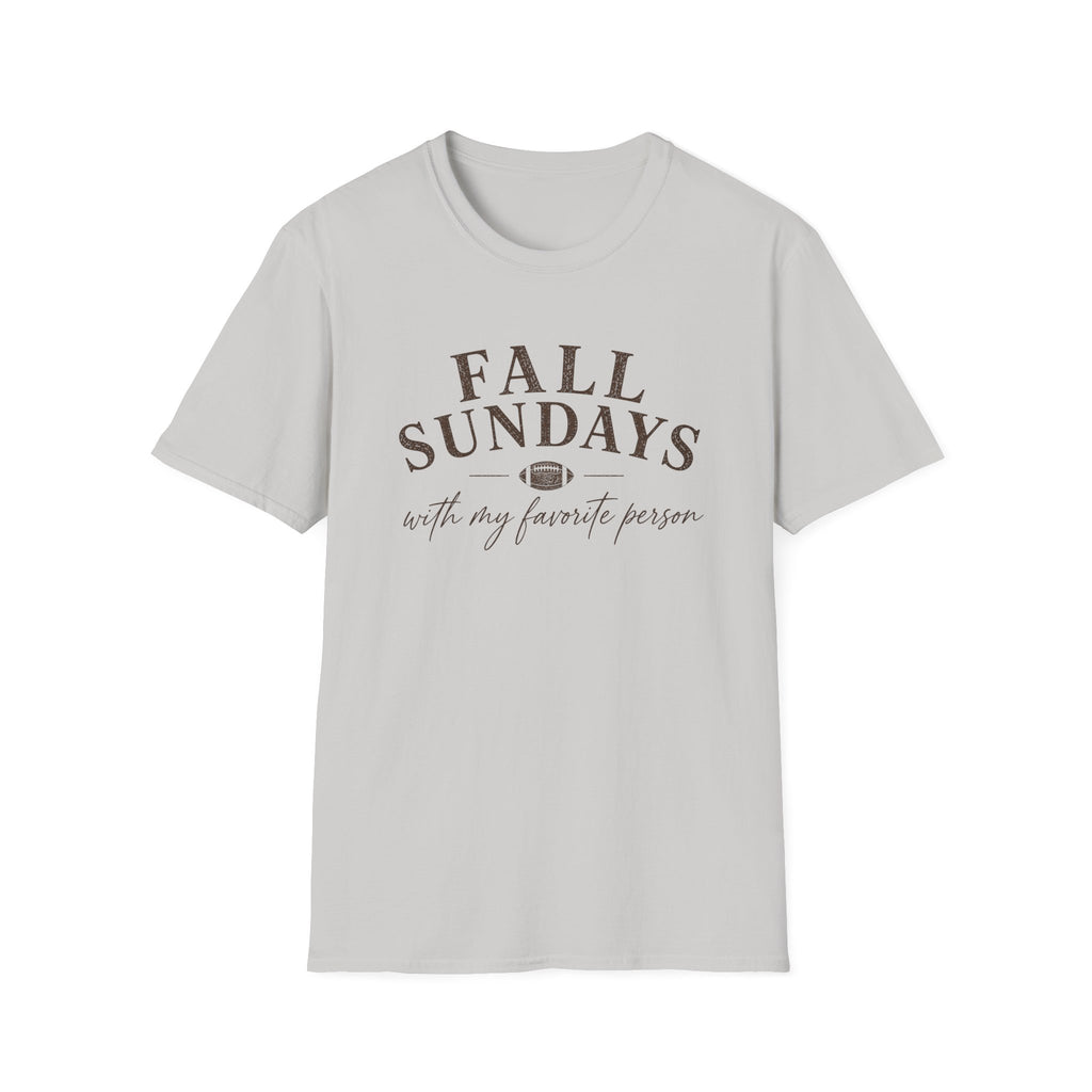 Fall Sunday with My Fav Person T-Shirt
