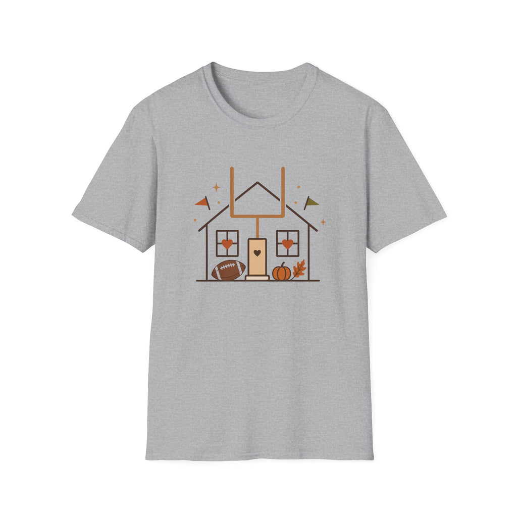 Home, Football, Pumpkin T-Shirt