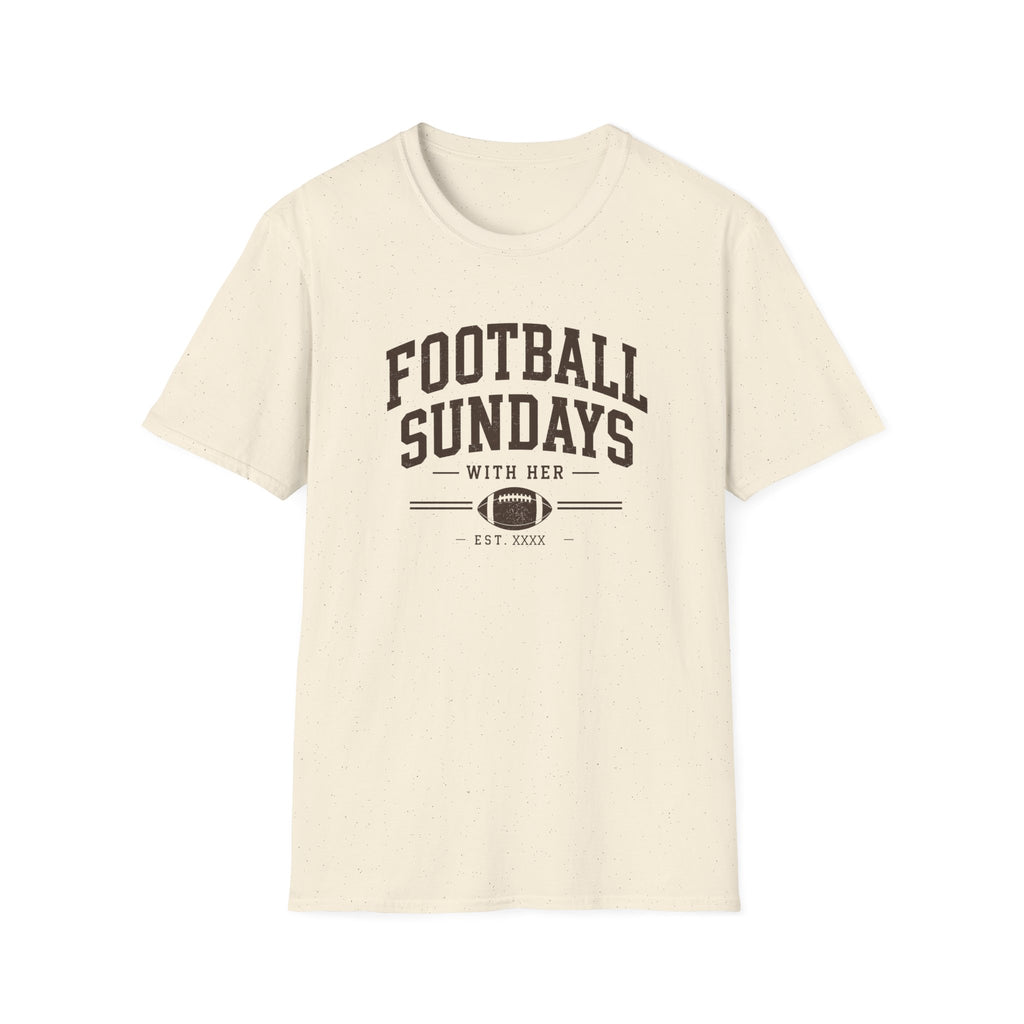 Football Sundays with Her T-Shirt
