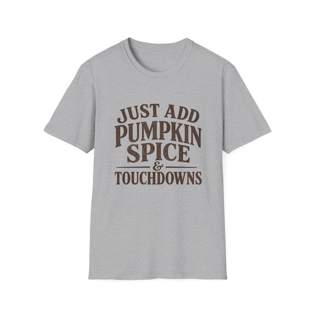Pumpkin Spice and Touchdowns T-Shirt