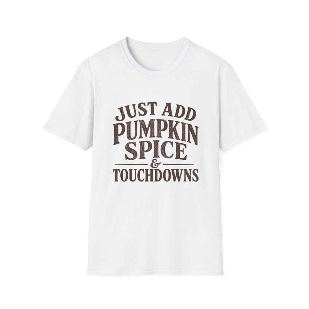Pumpkin Spice and Touchdowns T-Shirt