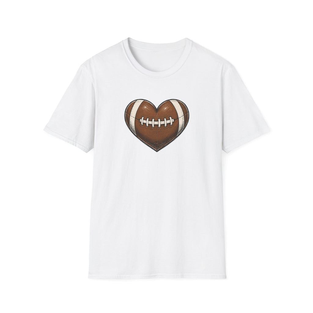 Football Heart T-Shirt
