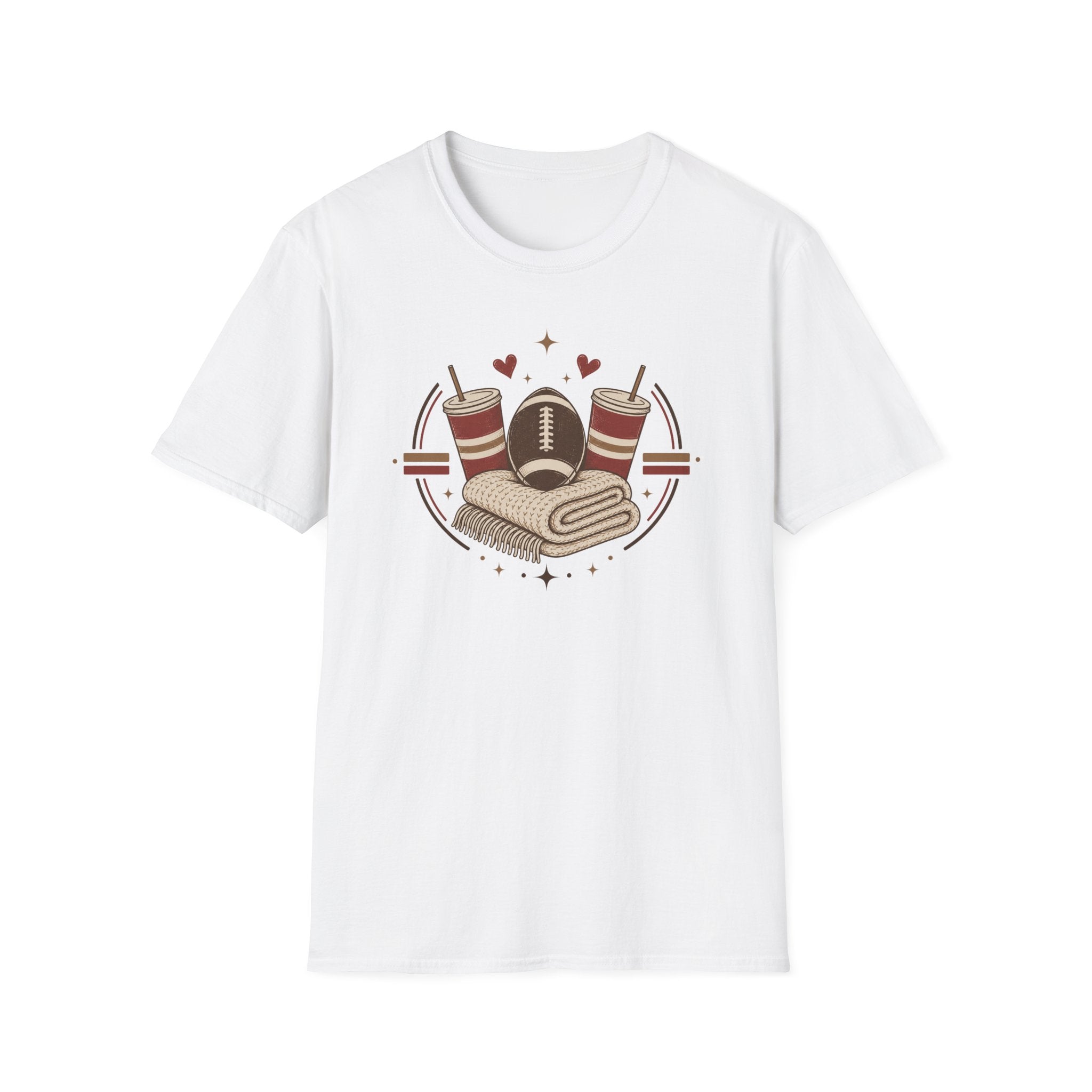 Blanket, Cup, Football T-Shirt