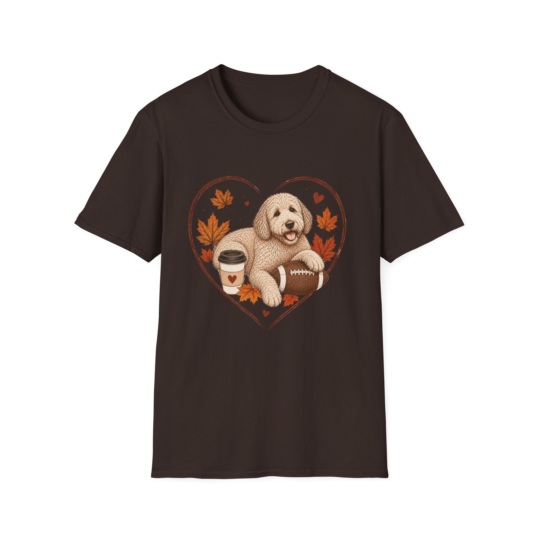 Labradoodle in Heart T-Shirt