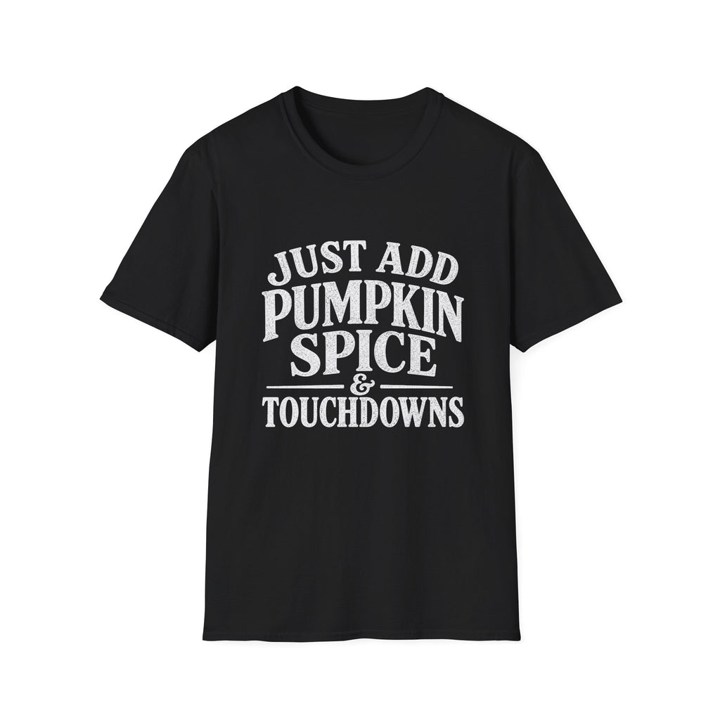 Pumpkin Spice and Touchdowns T-Shirt