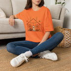 Home, Football, Pumpkin T-Shirt