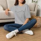 Heartbeat with Heart & Football T-Shirt