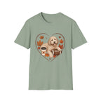 Labradoodle in Heart T-Shirt