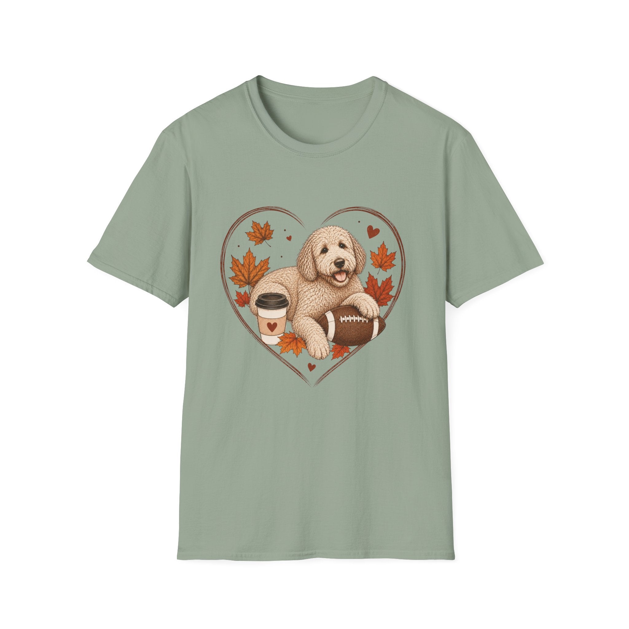 Labradoodle in Heart T-Shirt