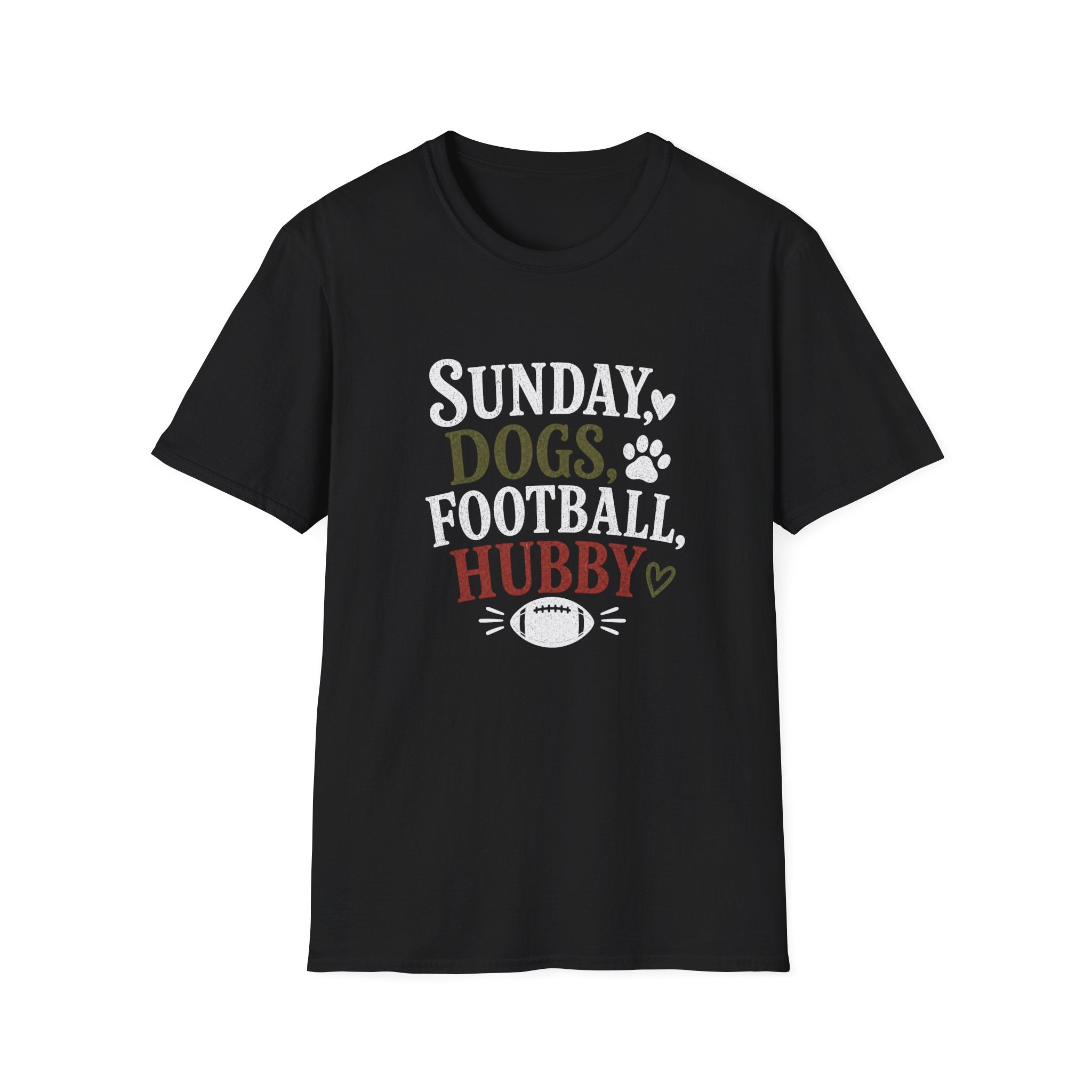 Sundays, Dogs, Football, Hubby T-Shirt