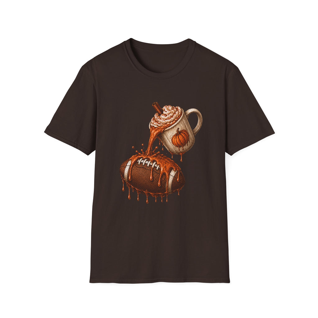 Pumpkin Spice Poured on Football T-Shirt