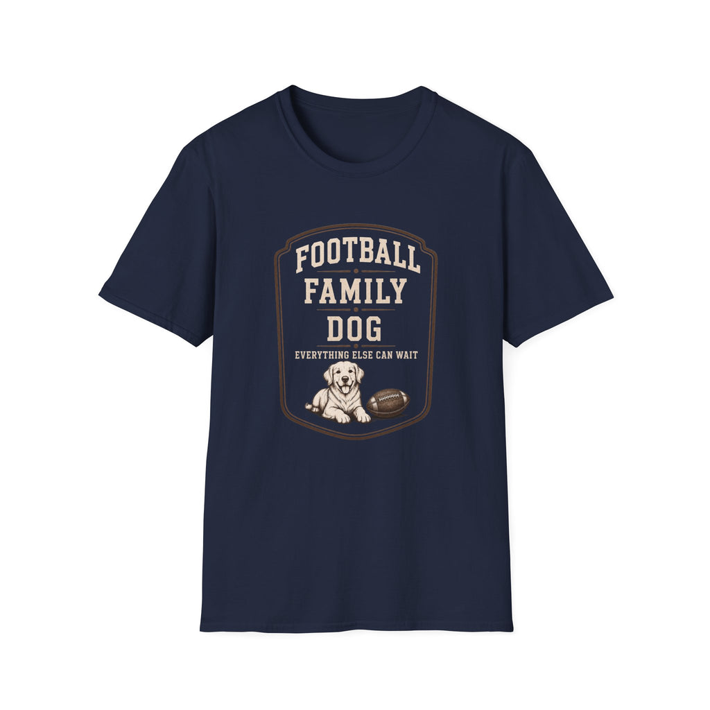 Football. Family. Dog T-Shirt
