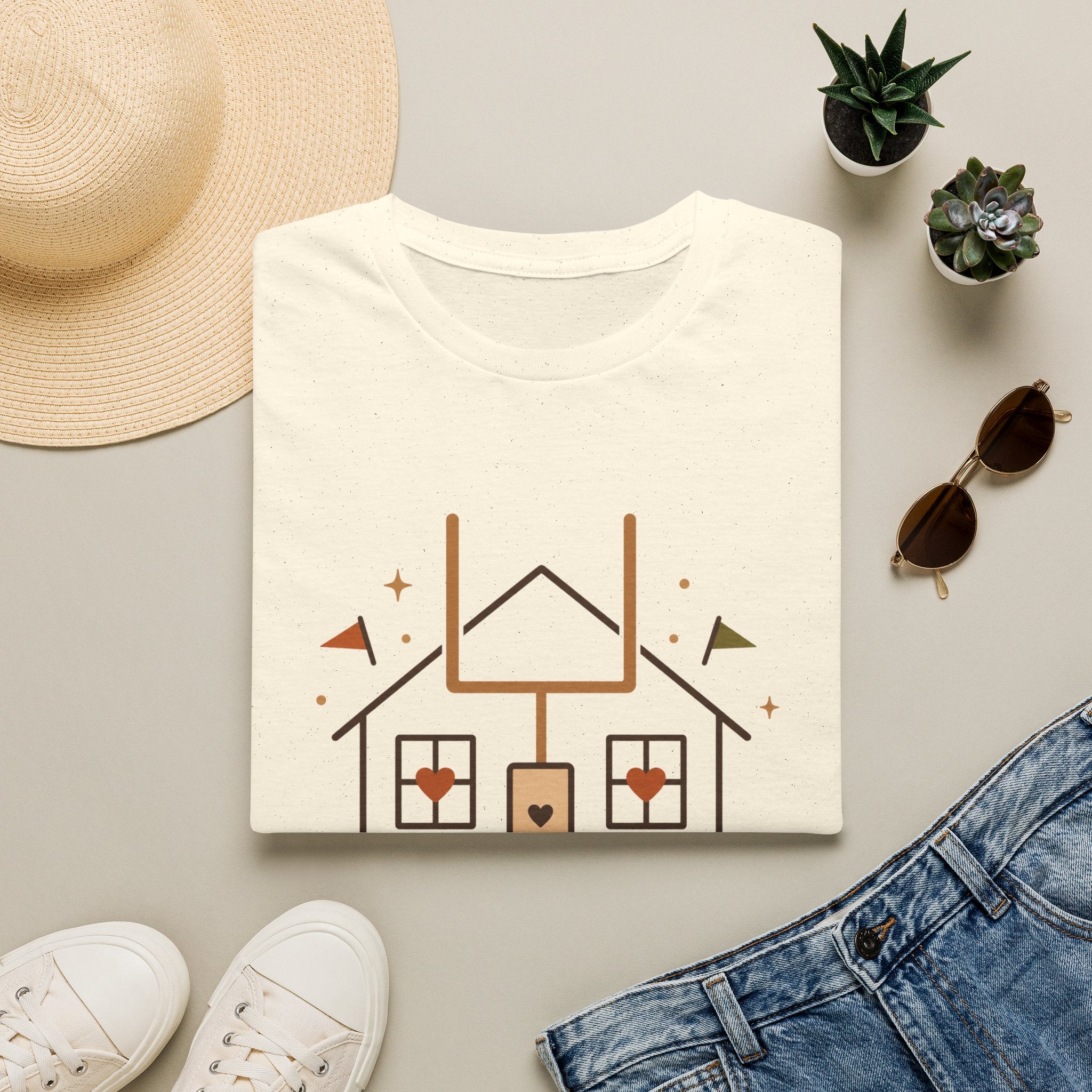 Home, Football, Pumpkin T-Shirt