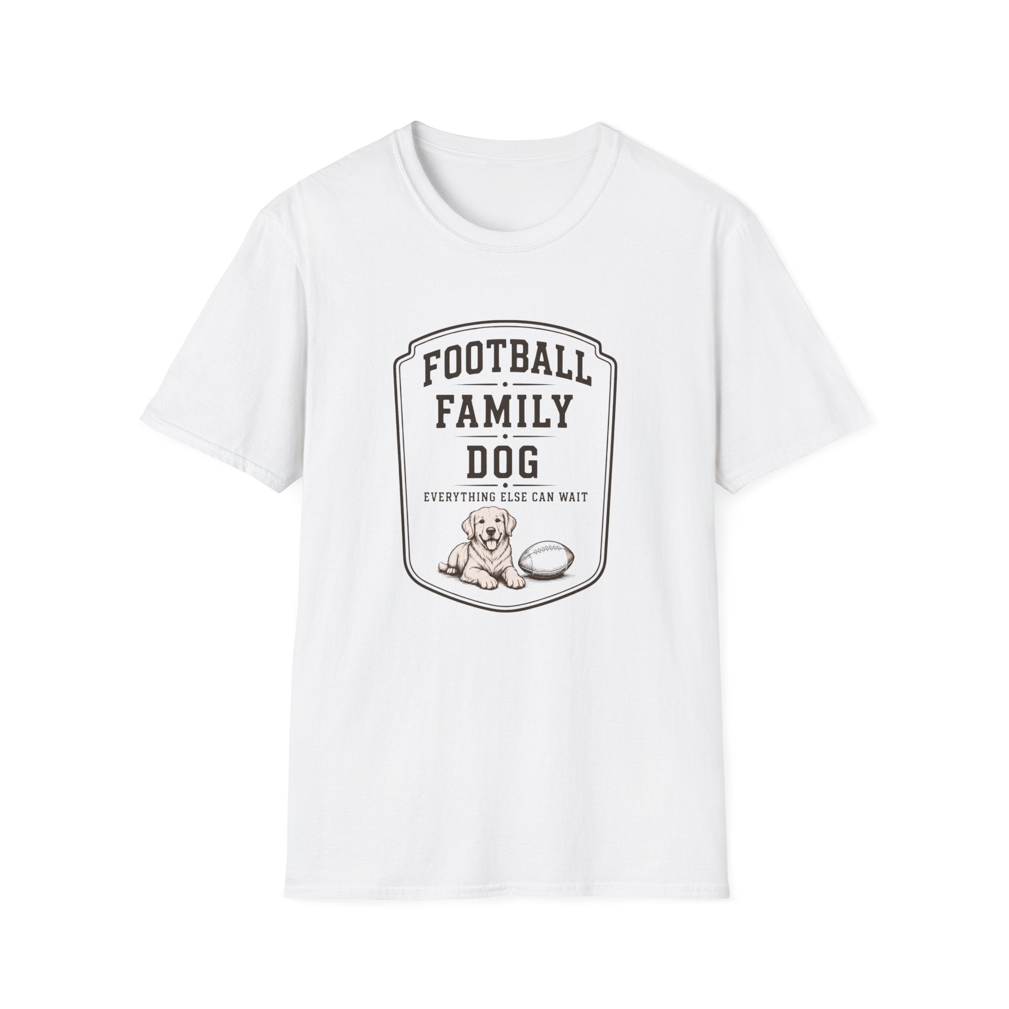 Football. Family. Dog T-Shirt