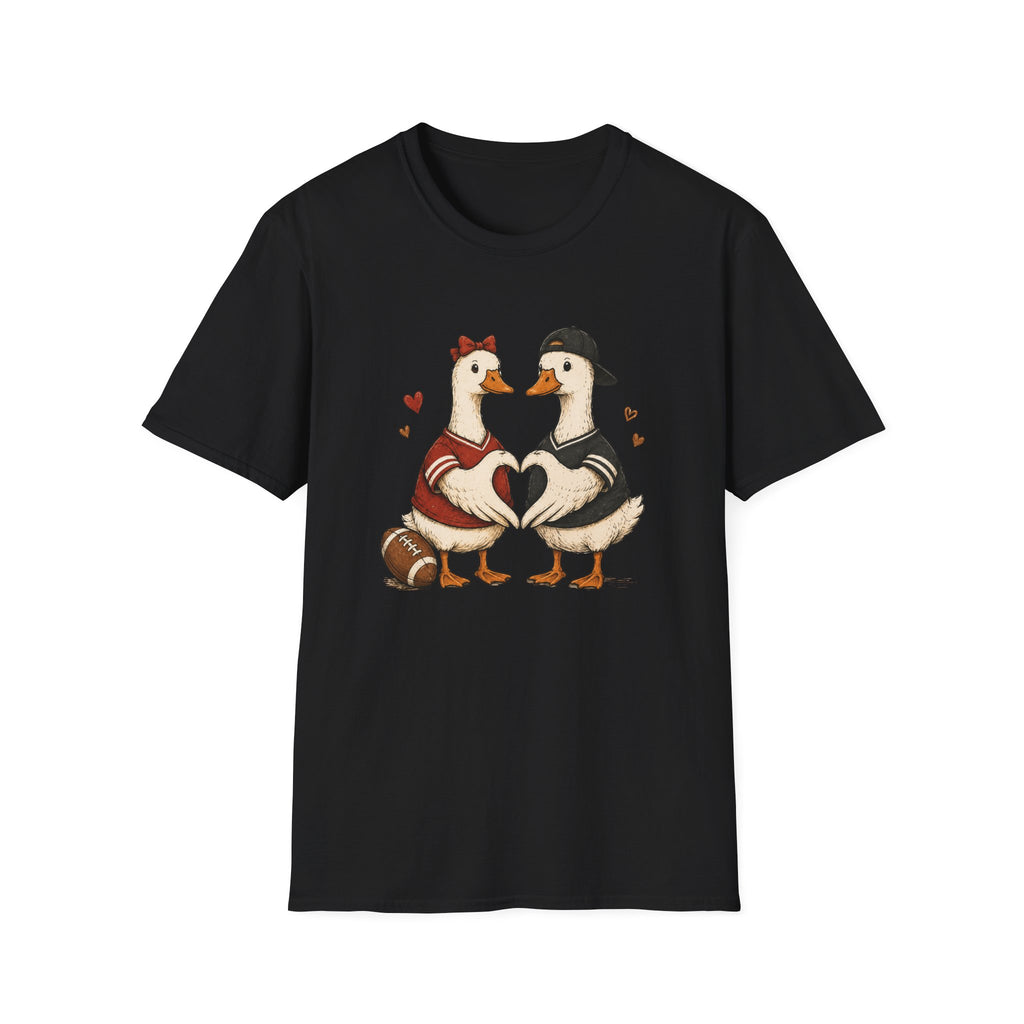 2 Football Love Ducks T-Shirt