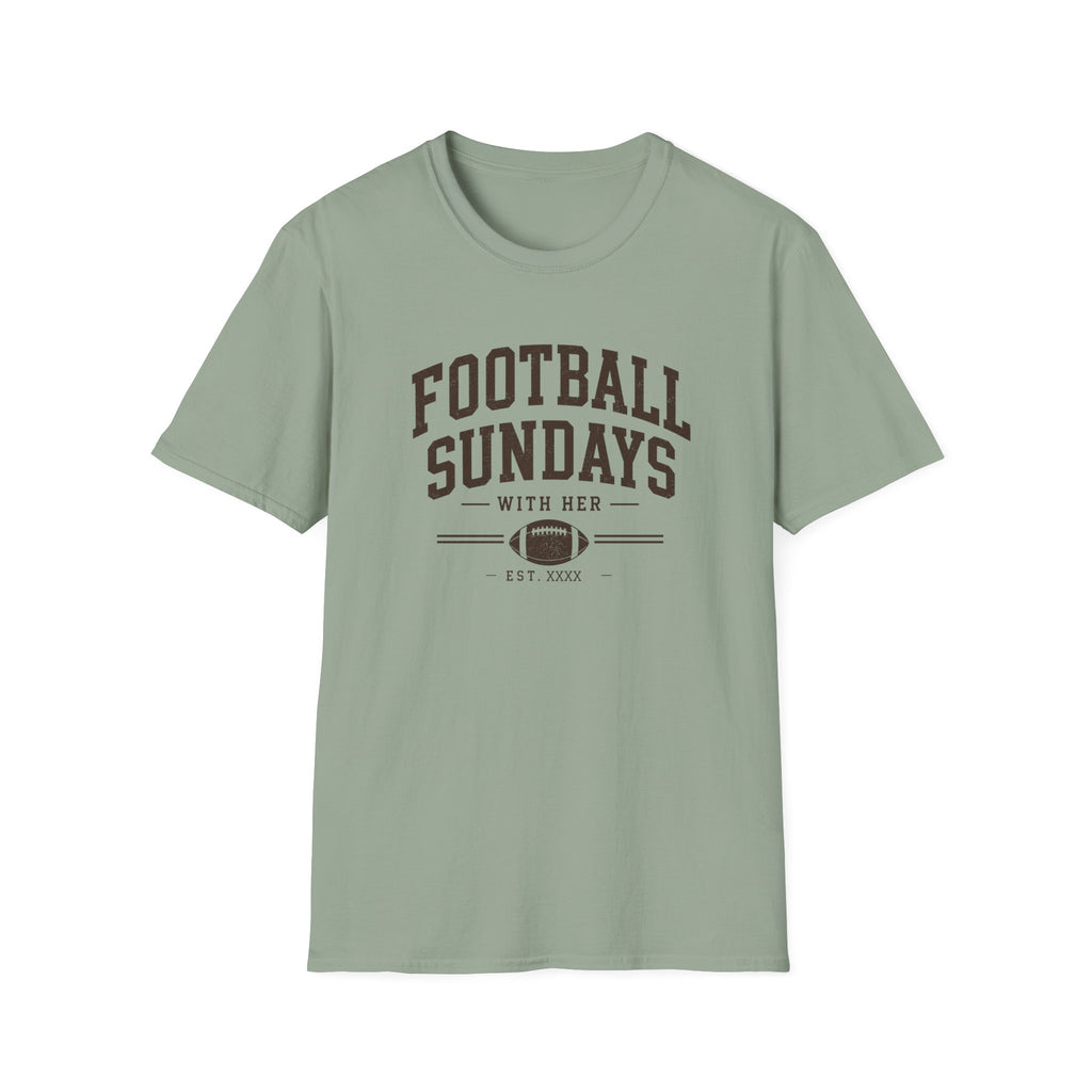 Football Sundays with Her T-Shirt