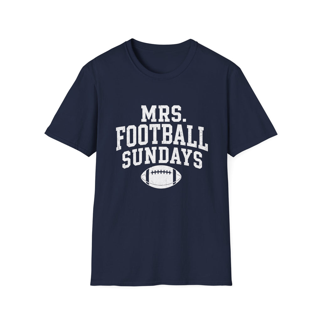 Mrs. Football Sundays T-Shirt