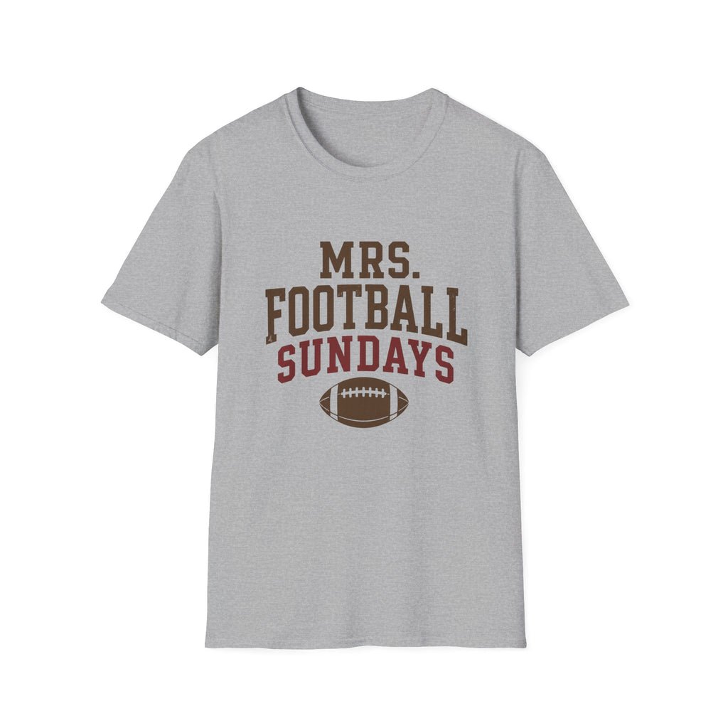 Mrs. Football Sundays T-Shirt