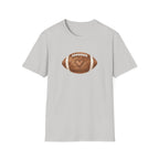 Football with Heart Stitching T-Shirt