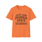 Pumpkin Spice and Touchdowns T-Shirt