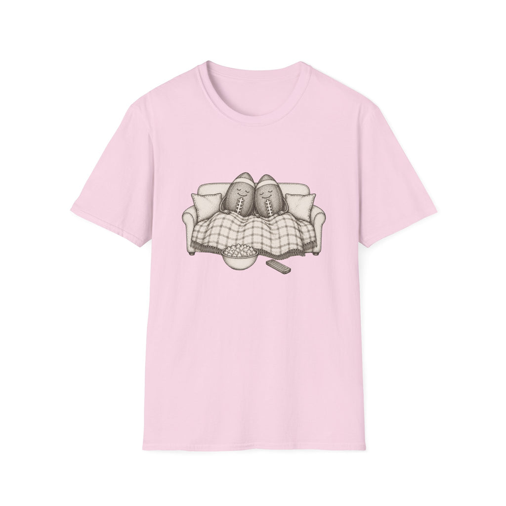 Footballs on Couch T-Shirt